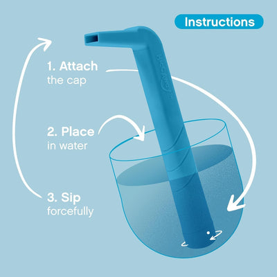 Instant Hiccup Relief Straw Effective Chronic Hiccup Solution