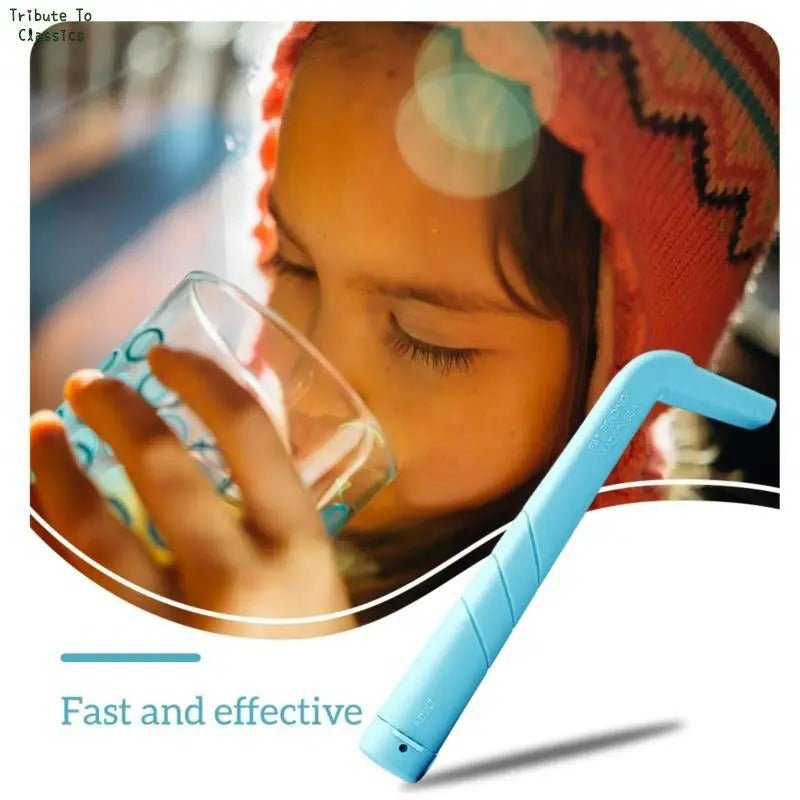 Instant Hiccup Relief Straw Effective Chronic Hiccup Solution