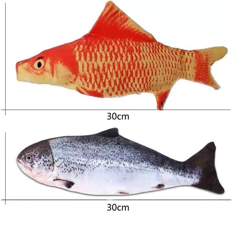 Interactive USB Floppy Fish Toy For Fun Desktop Entertainment
