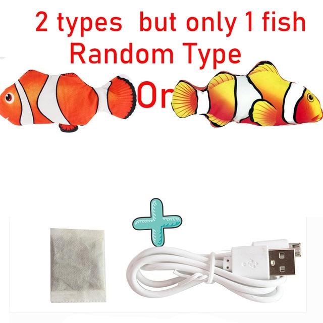 Interactive USB Floppy Fish Toy For Fun Desktop Entertainment
