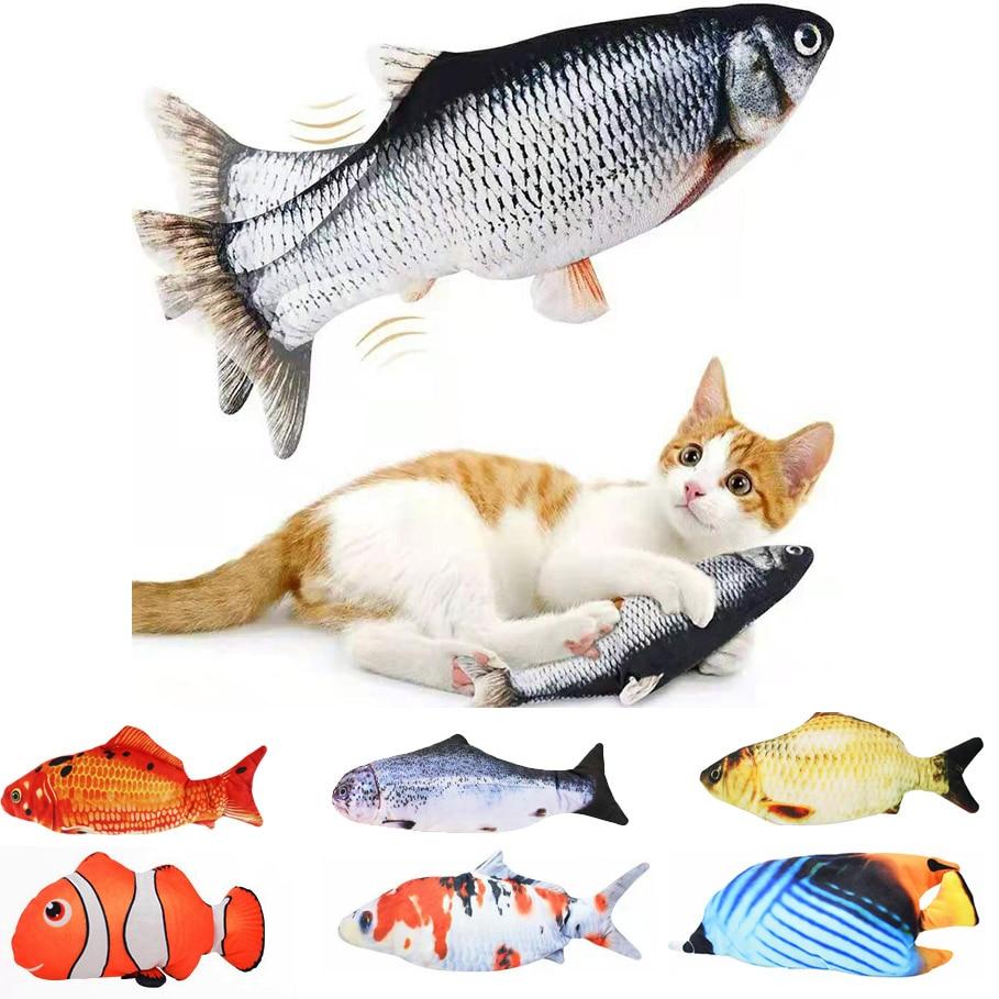 Interactive USB Floppy Fish Toy For Fun Desktop Entertainment