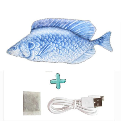 Interactive USB Floppy Fish Toy For Fun Desktop Entertainment