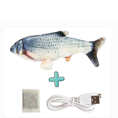 Interactive USB Floppy Fish Toy For Fun Desktop Entertainment