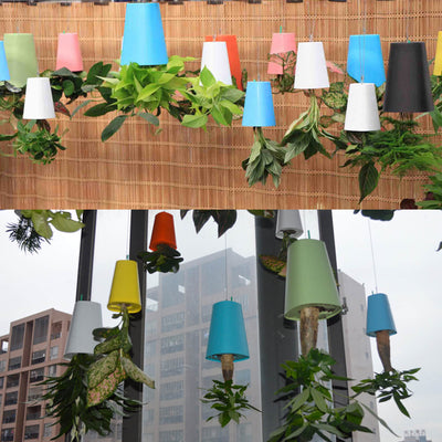 Inverted Planting Pot With 360 Degree Rotation For Balcony Garden