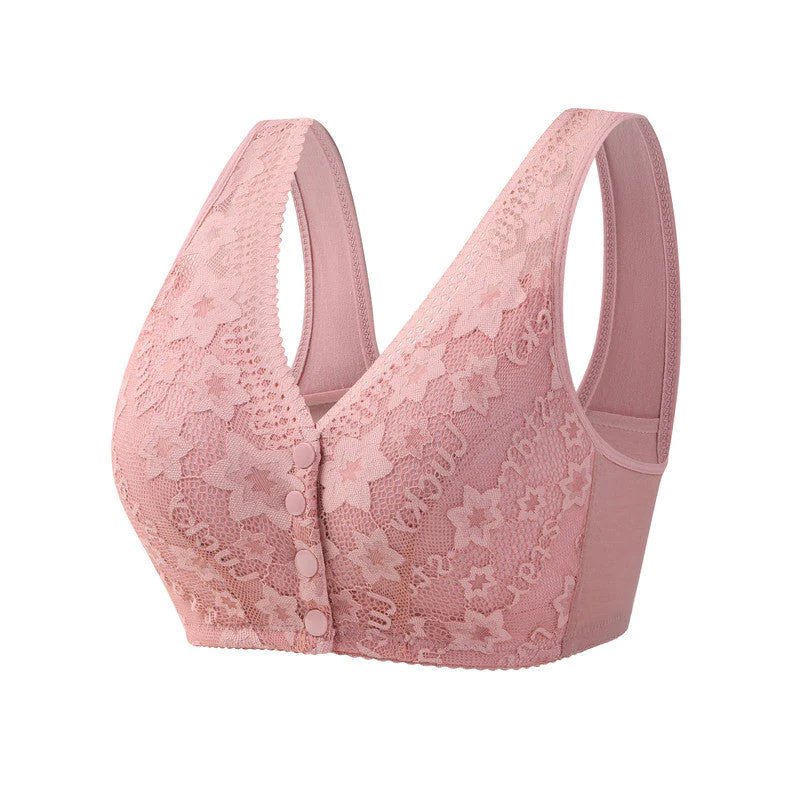 Ion Lifting And Detoxification Front Closure Bra Wireless Comfort