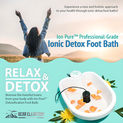 Ionic Detox Foot Bath Machine For Deep Cleansing And Relaxation