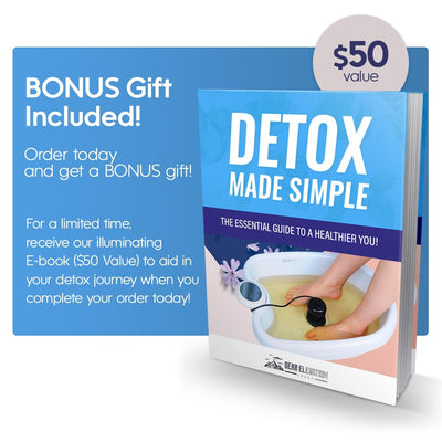 Ionic Detox Foot Bath Machine For Deep Cleansing And Relaxation