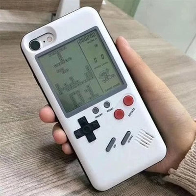 IPhone Retro Game Case Classic Black And White Design