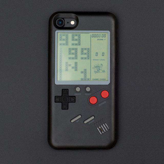 IPhone Retro Game Case Classic Black And White Design