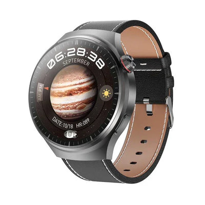 GT4PRO Smartwatch Titanium Case Sapphire Glass Waterproof Voice Assistant