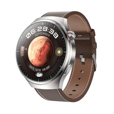 GT4PRO Smartwatch Titanium Case Sapphire Glass Waterproof Voice Assistant