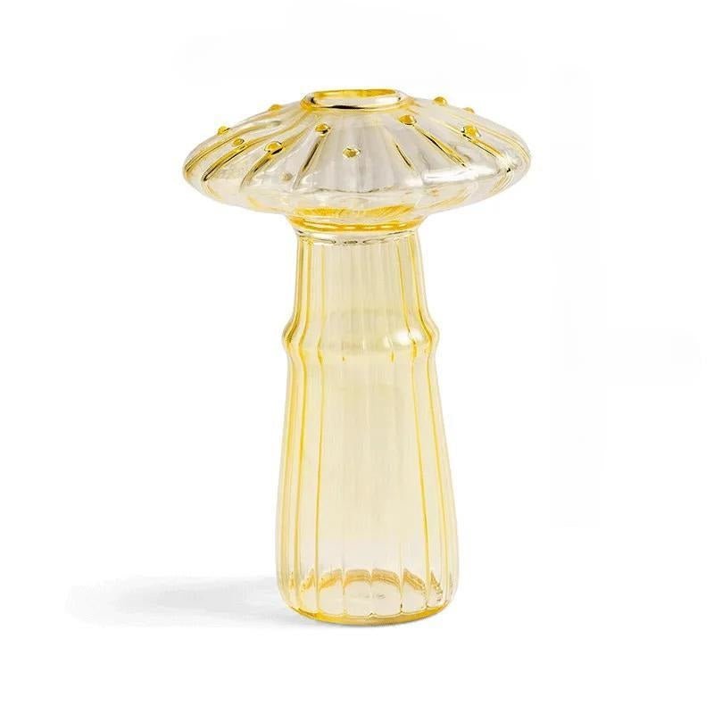 Jelly Mushroom Glass Vase Nordic Hydroponic Aromatherapy Bottle For Plants