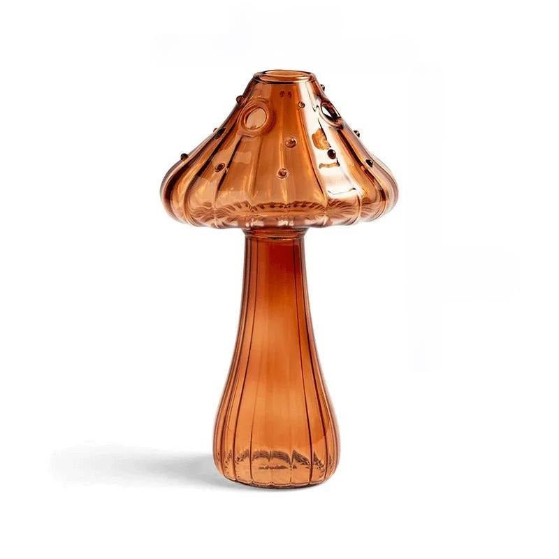 Jelly Mushroom Glass Vase Nordic Hydroponic Aromatherapy Bottle For Plants