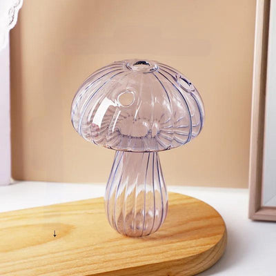 Jelly Mushroom Glass Vase Nordic Hydroponic Aromatherapy Bottle For Plants