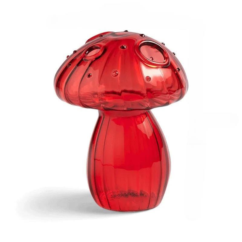 Jelly Mushroom Glass Vase Nordic Hydroponic Aromatherapy Bottle For Plants
