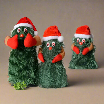Rotating Singing Christmas Tree Doll Dancing Holiday Decoration Toy