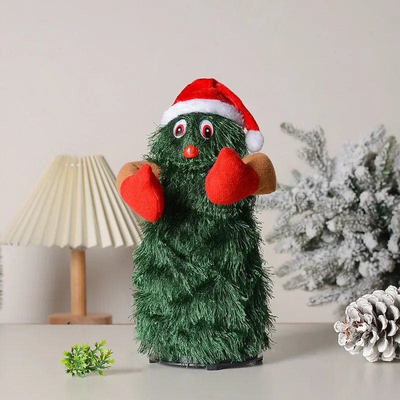 Rotating Singing Christmas Tree Doll Dancing Holiday Decoration Toy