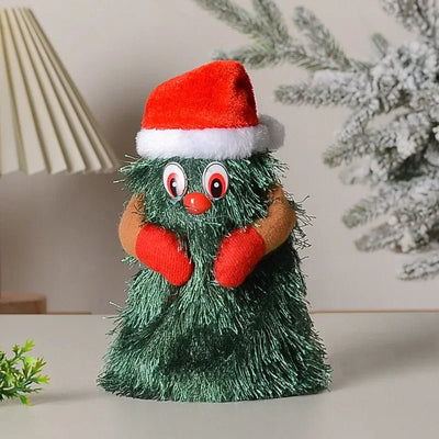 Rotating Singing Christmas Tree Doll Dancing Holiday Decoration Toy