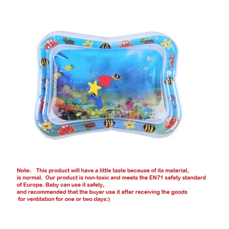 Inflatable Water Mat For Babies Summer Fun Splash Play Mat