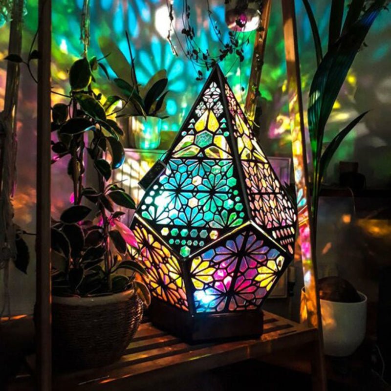 Kaleidoscope Bohemian Night Lamp Colorful Ambient Lighting
