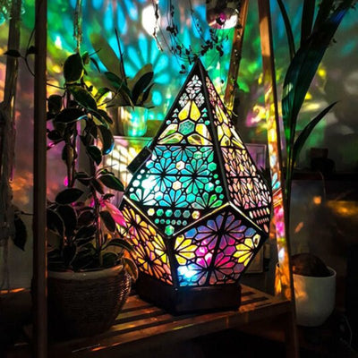 Kaleidoscope Bohemian Night Lamp Colorful Ambient Lighting