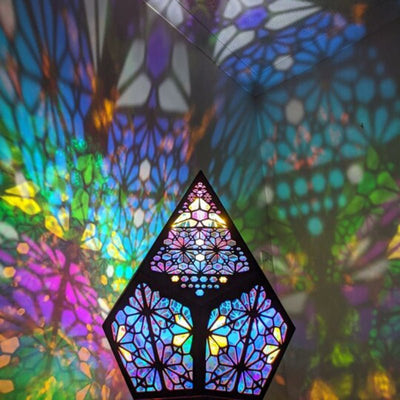 Kaleidoscope Bohemian Night Lamp Colorful Ambient Lighting