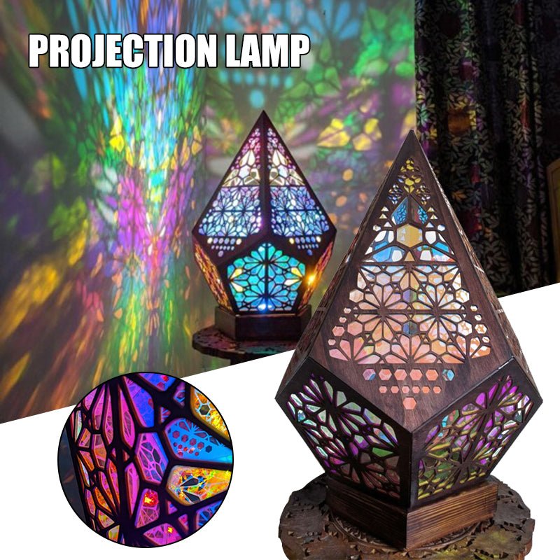 Kaleidoscope Bohemian Night Lamp Colorful Ambient Lighting
