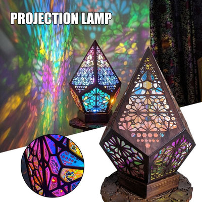 Kaleidoscope Bohemian Night Lamp Colorful Ambient Lighting