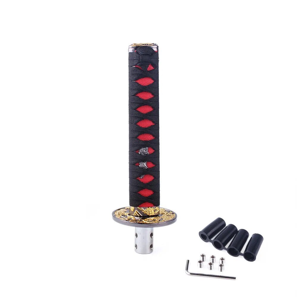 Katana Shift Knob Universal Car Gear Short Samurai Sword Design