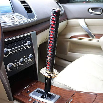 Katana Shift Knob Universal Car Gear Short Samurai Sword Design