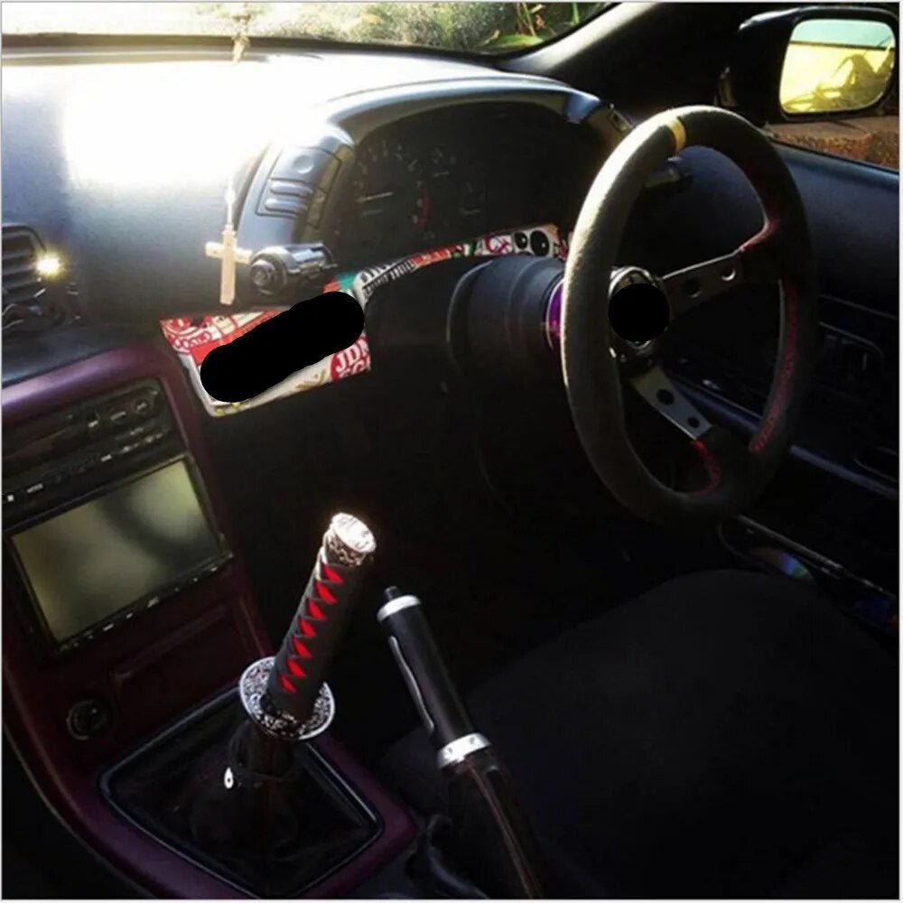 Katana Shift Knob Universal Car Gear Short Samurai Sword Design