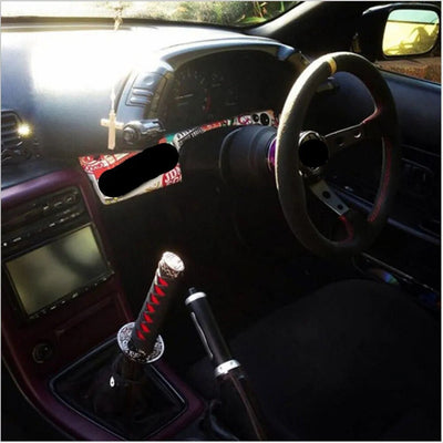 Katana Shift Knob Universal Car Gear Short Samurai Sword Design