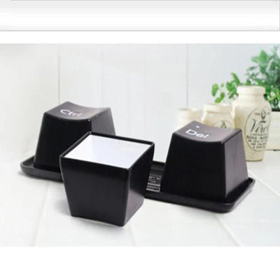 Keyboard Key Mugs Set Ctrl Del Alt Coffee Cups Office Gift