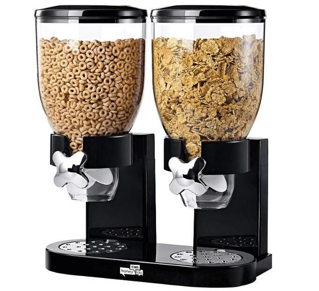 Kitchen Cereal Dispenser For Oatmeal Rice Dry Food Storage