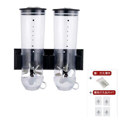 Kitchen Cereal Dispenser For Oatmeal Rice Dry Food Storage