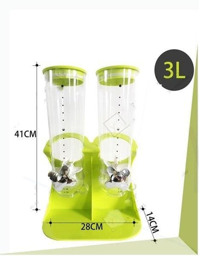 Kitchen Cereal Dispenser For Oatmeal Rice Dry Food Storage