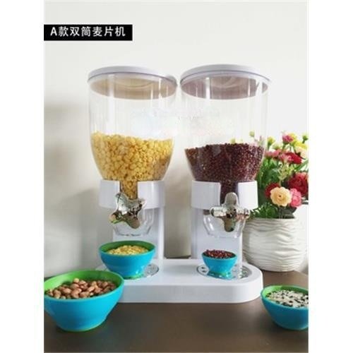 Kitchen Cereal Dispenser For Oatmeal Rice Dry Food Storage