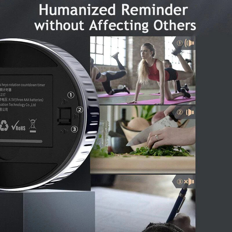 Kitchen Timer Countdown With Large LED Display For Cooking