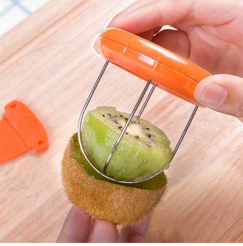Kiwi Cutter Peeler Tool Stainless Steel For Easy Perfect Kiwifruit Peeling