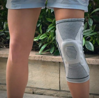 Knee Compression Sleeve Support Brace For Running Cycling Basketball Football
