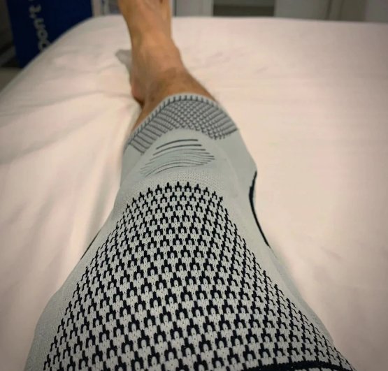 Knee Compression Sleeve Support Brace For Running Cycling Basketball Football