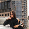 Knit Sleeveless Halter Top Slim-Fit Ribbed Crop High Neck Design