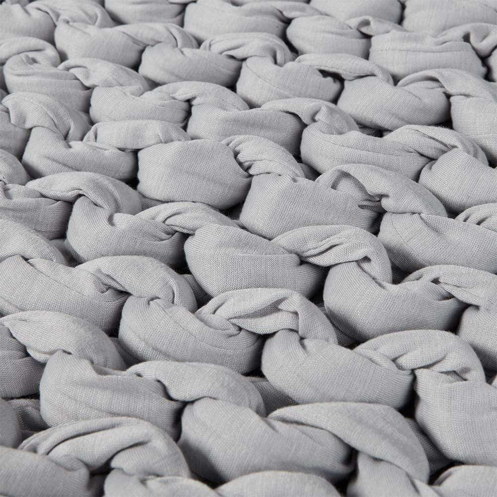 Knitted Weighted Blanket Cozy Comfort For Relaxation And Sleep