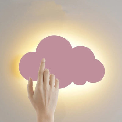 LED Cloud Wall Lamp Warm Glow Touch Control For Baby Room Decor