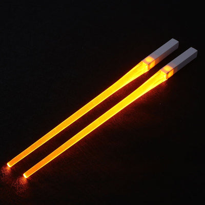 LED Chopsticks Lightsaber Style For Dining Kitchen Party Use