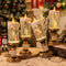 LED Christmas Candle Lights With Snowflake Music Box Decor