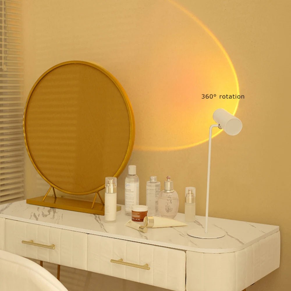 LED Desk Lamp With Dimmable Touch Control USB Powered Table Light
