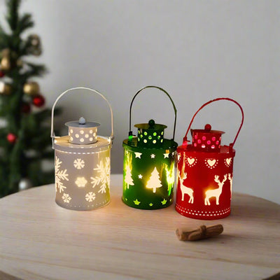 LED Festive Glow Lanterns Magical Candle Lights Christmas Decor
