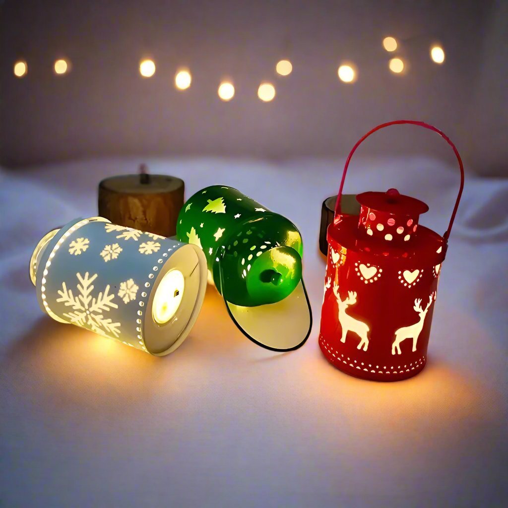 LED Festive Glow Lanterns Magical Candle Lights Christmas Decor