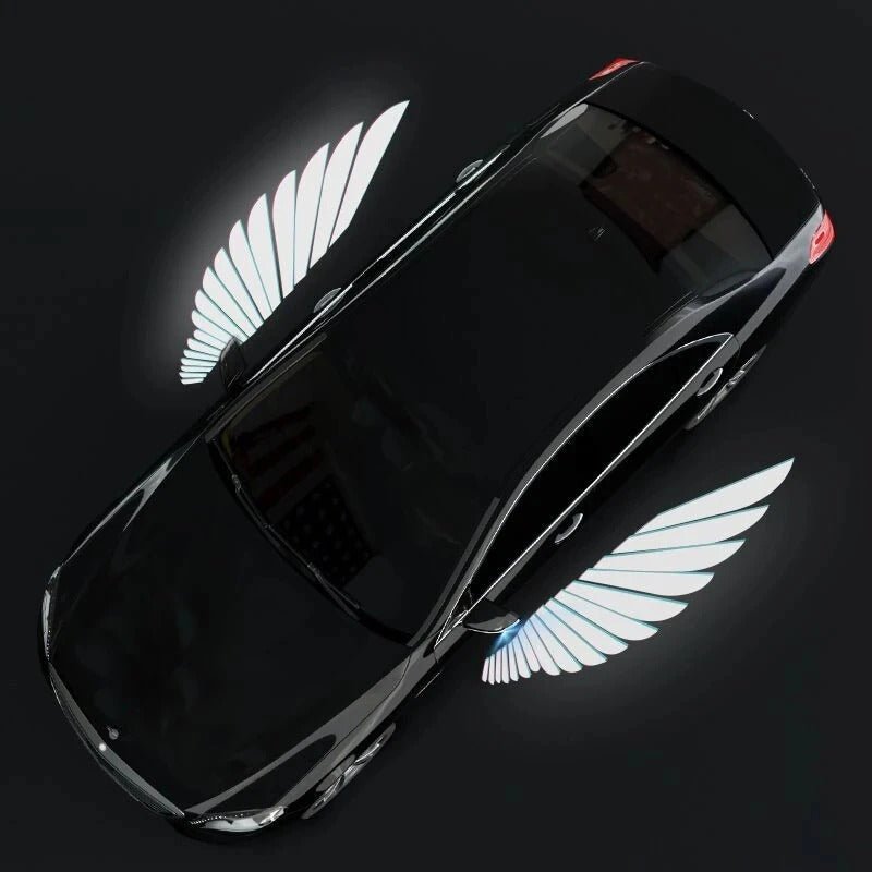LED Car Door Light Angel Wings Ghost Shadow Projector